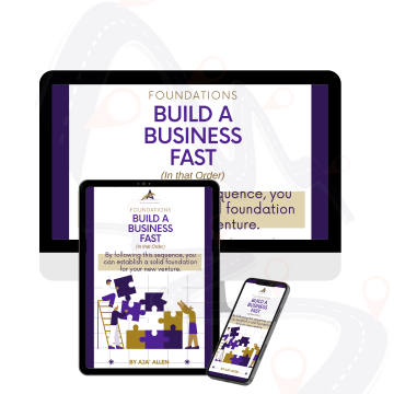 Build A Business FAST: Foundations e-Book